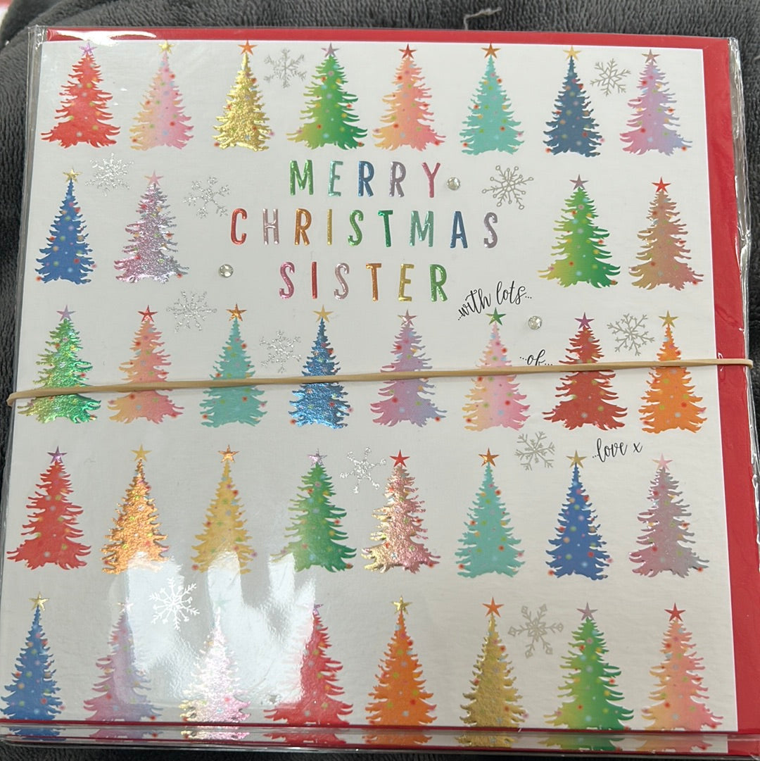 Sister Christmas Card - WJB