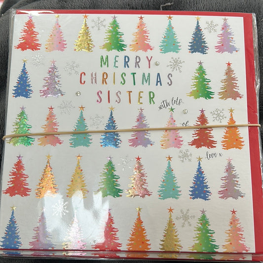 Sister Christmas Card - WJB