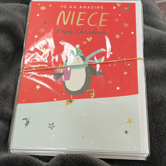 Niece Christmas Card - Paperlink
