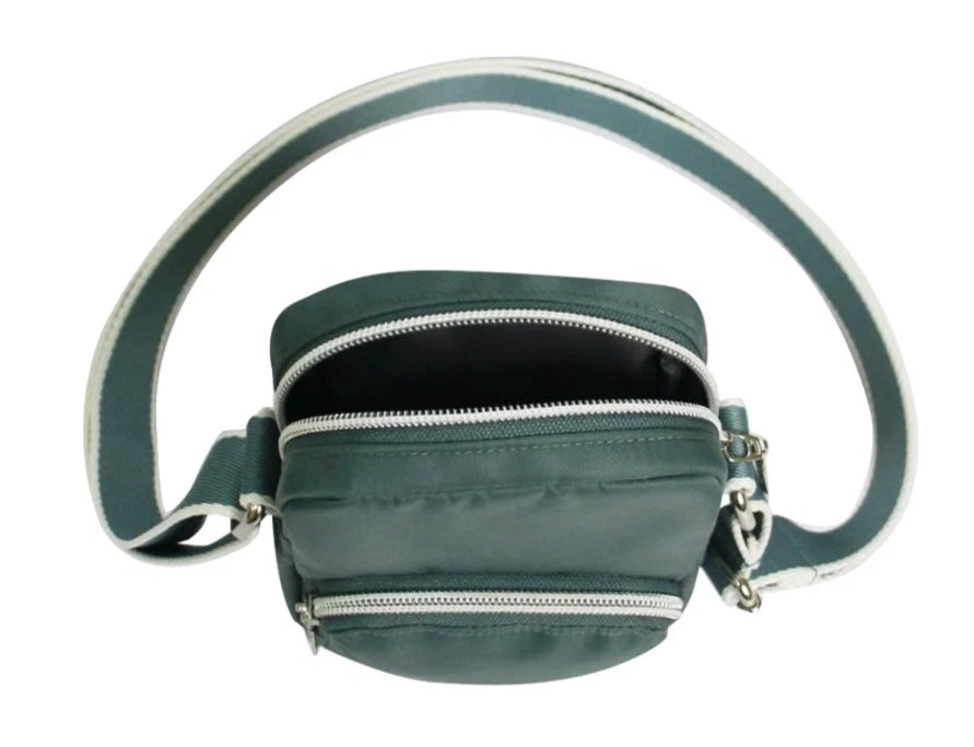 Earth Squared Voyage Mini Crossbody Pouch Bag - Green