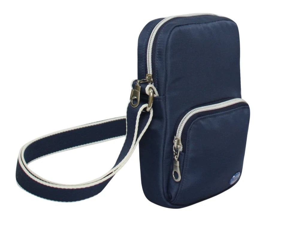 Earth Squared Voyage Mini Crossbody Pouch Bag - Navy