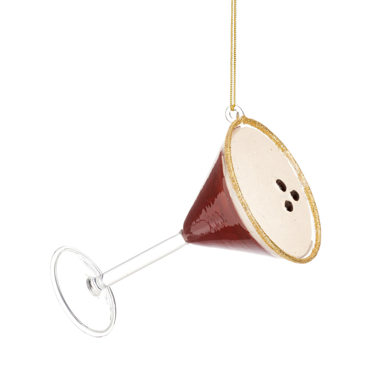 Espresso Martini Christmas Tree Decoration