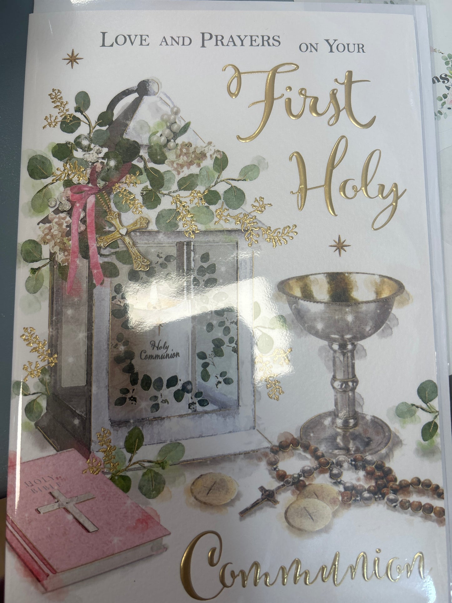 First Holy Communion Card