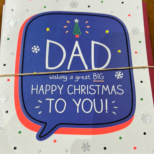 Dad Christmas Card - Pigment