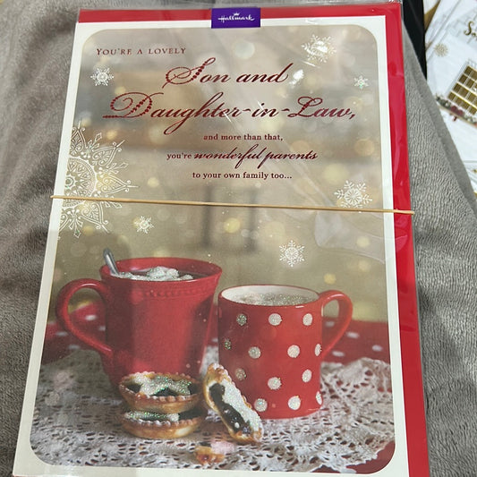 Son & DIL Christmas Card - Hallmark