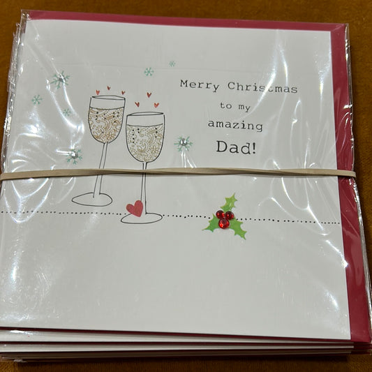 Dad Christmas Card - BES