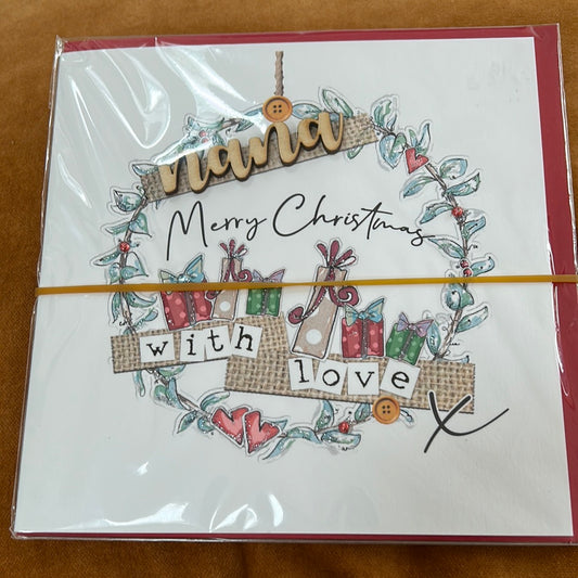 Nana Christmas Card - Tracey Russell