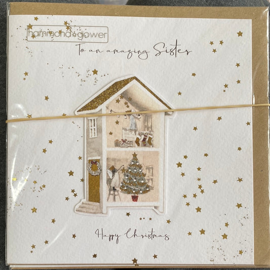 Sister Christmas Card - Hammond Gower
