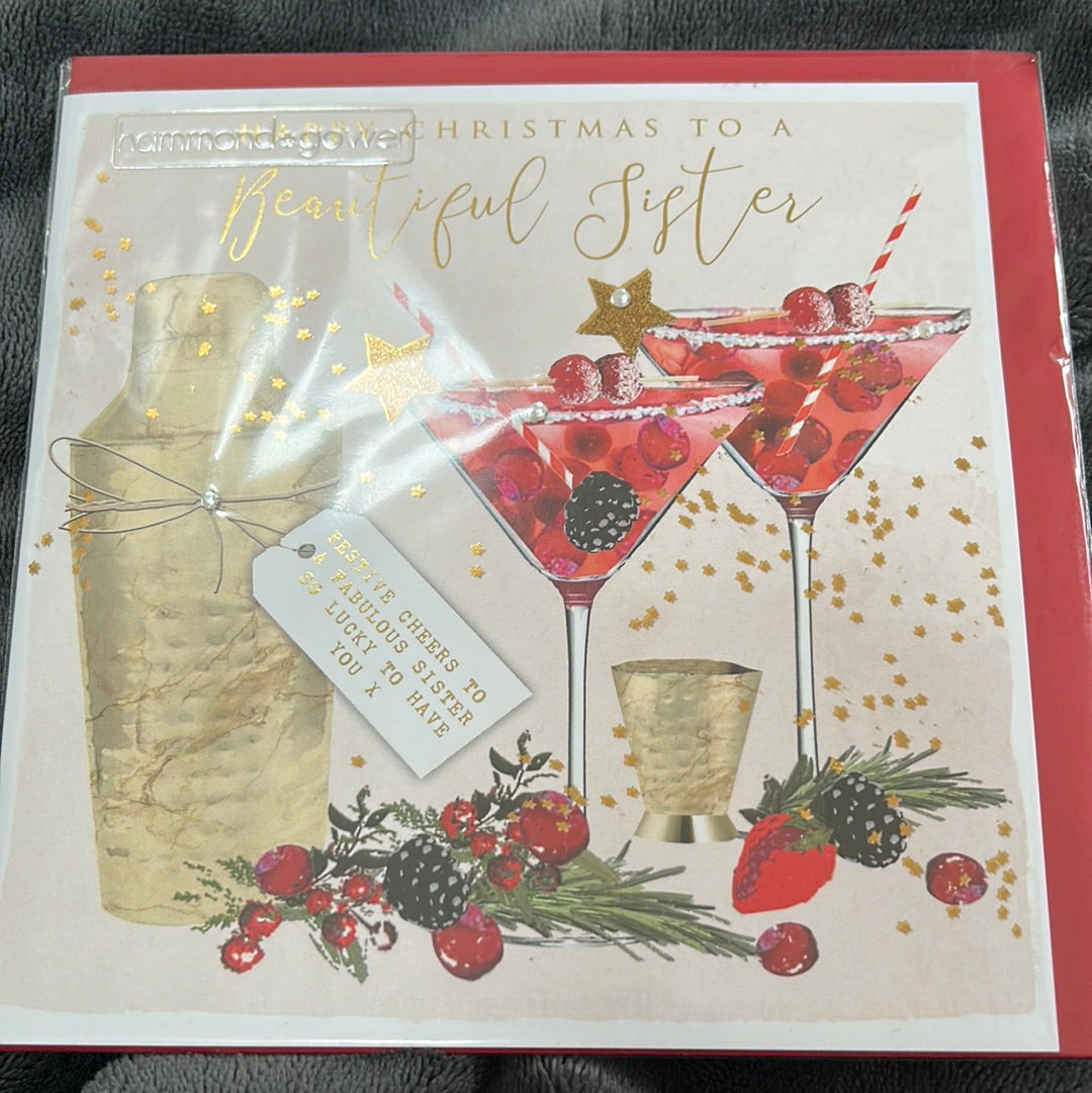 Sister Christmas Card - HG