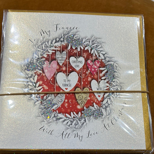 Fiancée Christmas Card - WJB