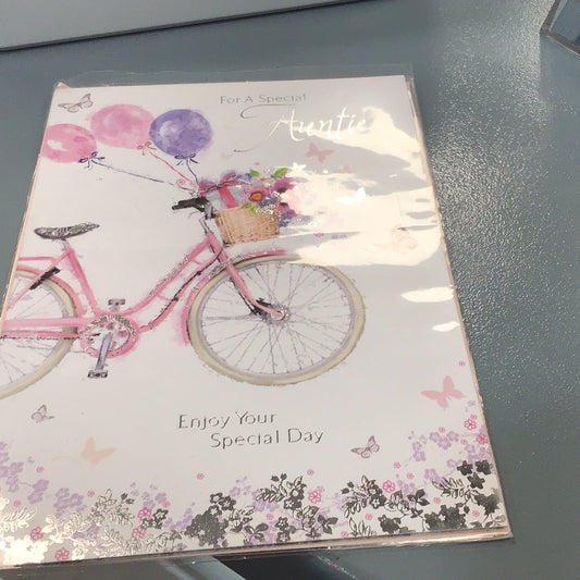 Auntie birthday card Simon Elvin