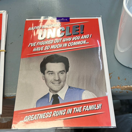 Uncle Birthday - Hallmark