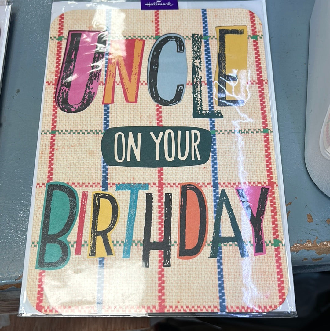 Uncle Birthday - Hallmark