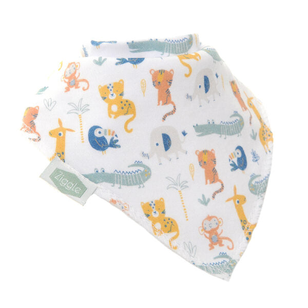 Ziggle Bandana Dribble Bibs: Stylish and Absorbent Baby Essentials for Teething