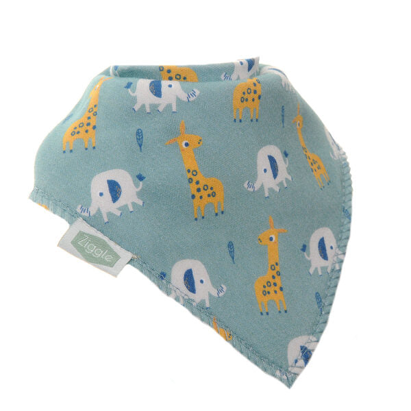 Ziggle Bandana Dribble Bibs: Stylish and Absorbent Baby Essentials for Teething