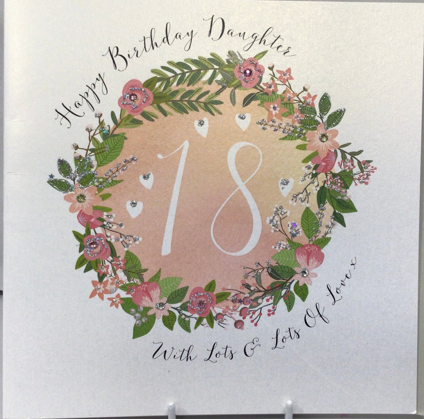 18 Daughter birthday card - WJB