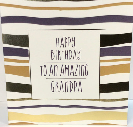 Grandpa Birthday Card - Dandelion