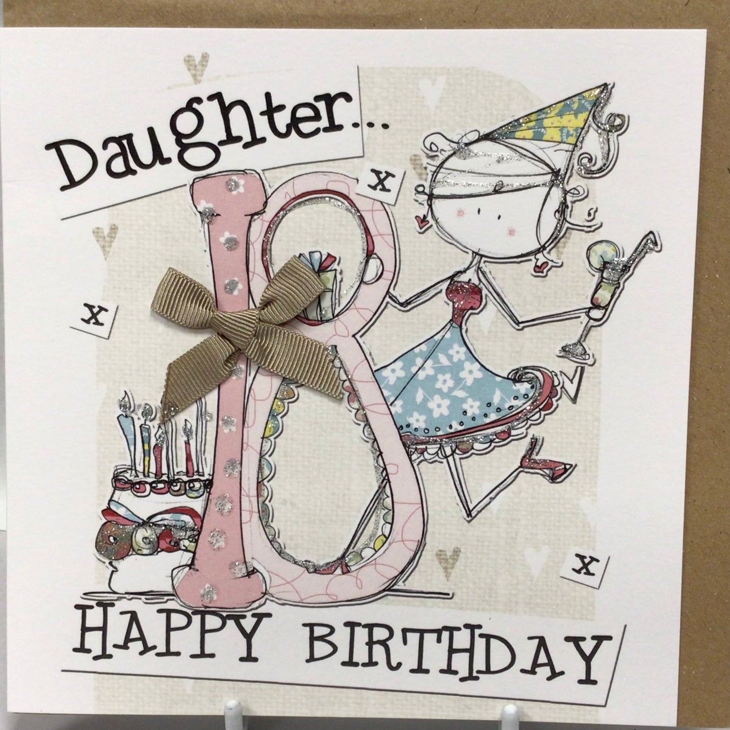 18 Daughter birthday card - Tracey Russell