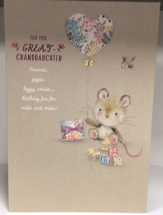 Great granddaughter - Hallmark