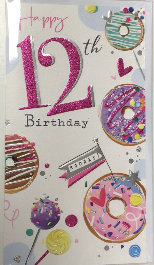 12th birthday card - Jonny Javelin
