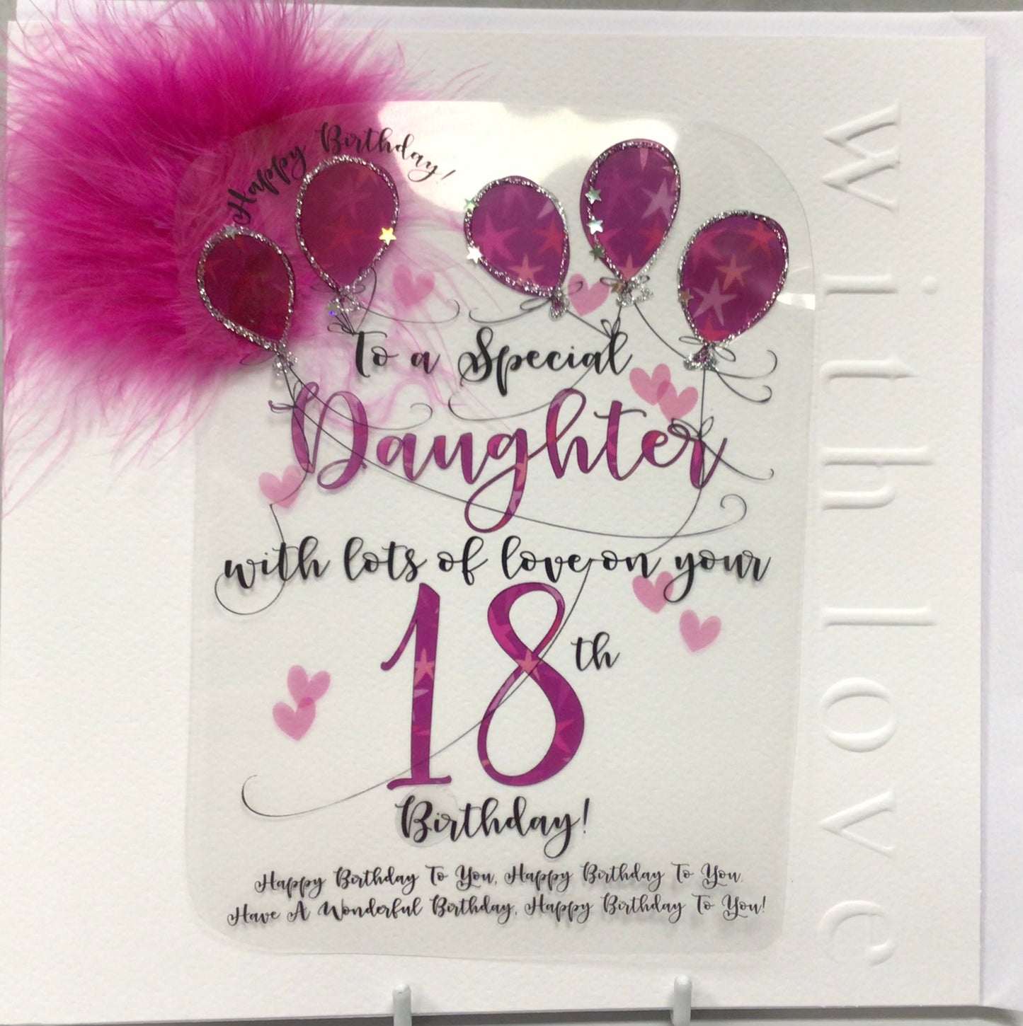 18 Daughter birthday card - WJB