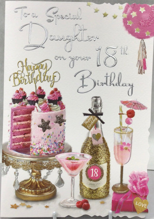 18 Daughter birthday card - Javlin