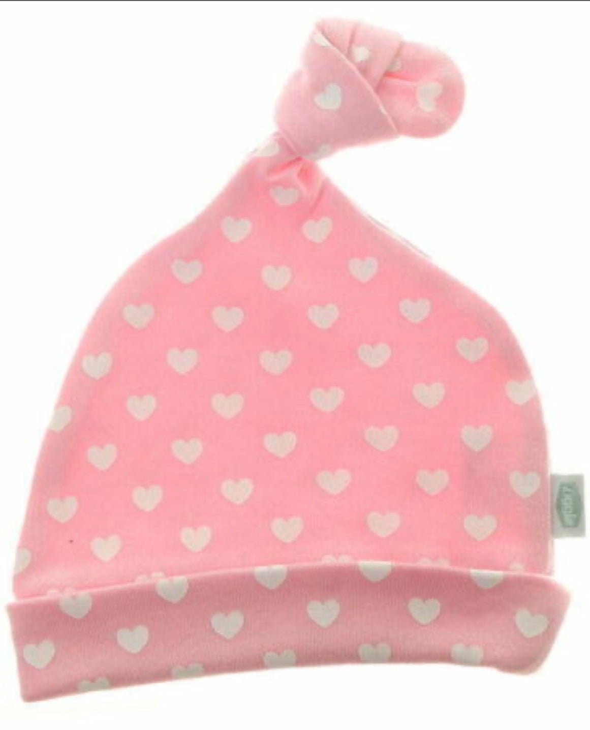 Ziggle Baby Hat: 100% Cotton Top Knot Hat for Newborns to 6 Months