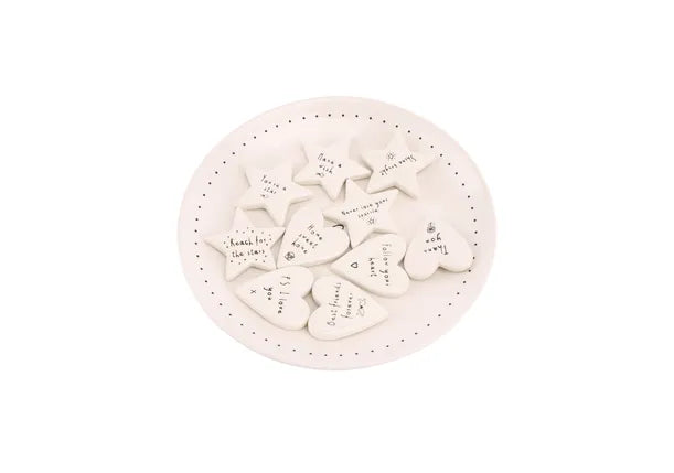 Send With Love Ceramic Tokens: Expressive Pocket Charms