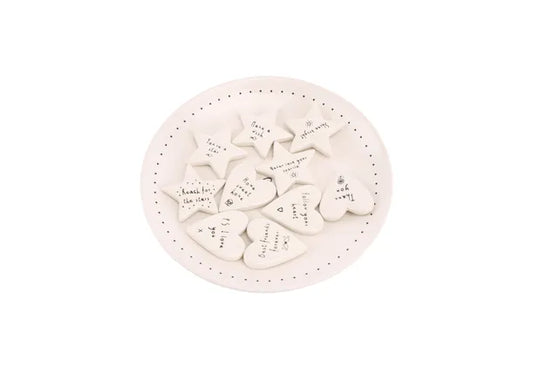 Send With Love Ceramic Tokens: Expressive Pocket Charms