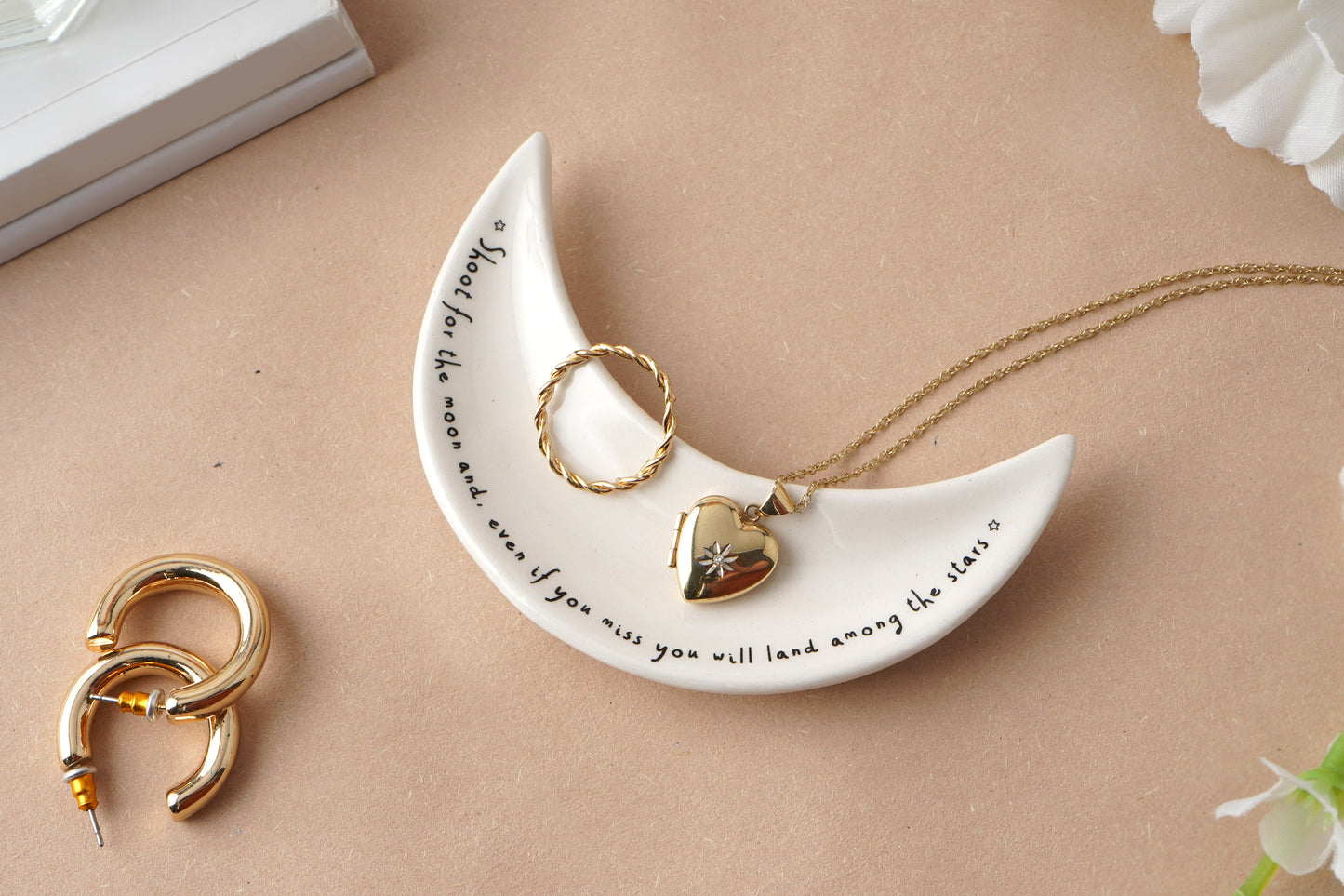 'Shoot For The Moon' Trinket Dish