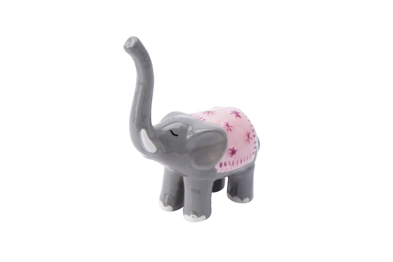 Ellie the Elephant Ring Holder - Adorable and Functional Jewellery Organiser. Available at Sweet P, Burnside, Glasgow