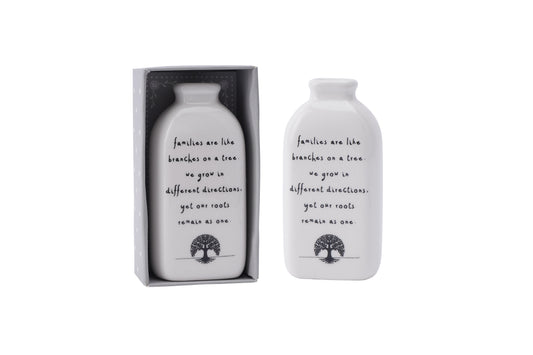 'Families Are Like...' Bud Vase