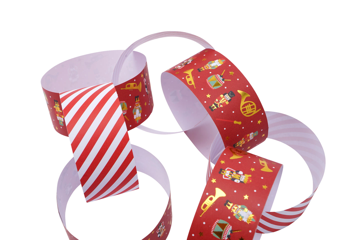 Nutcracker Christmas Paper Chains