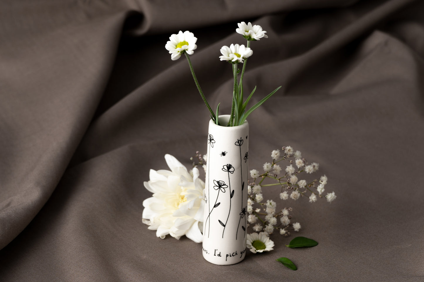 'If Friends Were Flowers...' Bud Vase