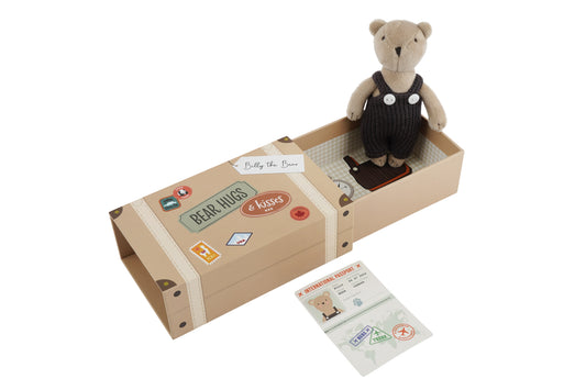 Wild Wanderers Billy The Bear Matchbox Toy