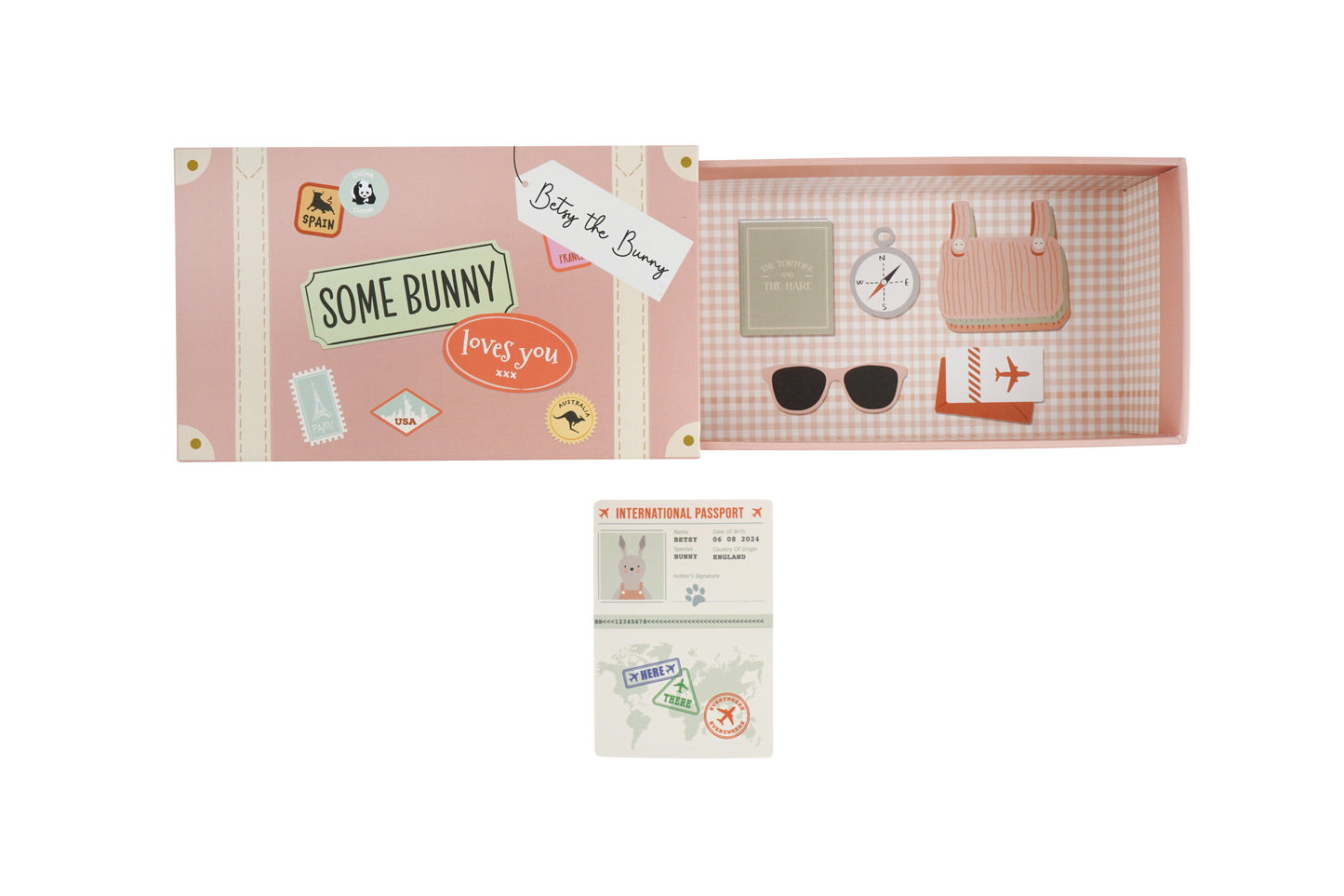 Wild Wanderers Betsy The Bunny Matchbox Toy