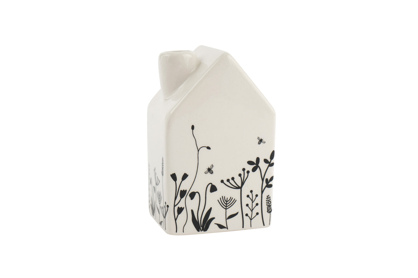 Ceramic House Bud Vase