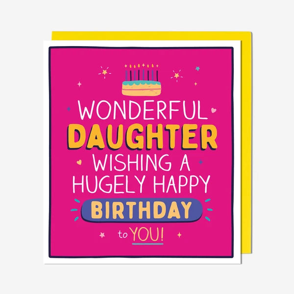 Daughter Birthday Card