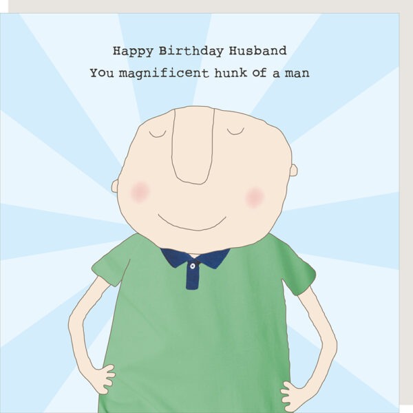 Husband Birthday Card - Rosie Made A Thing