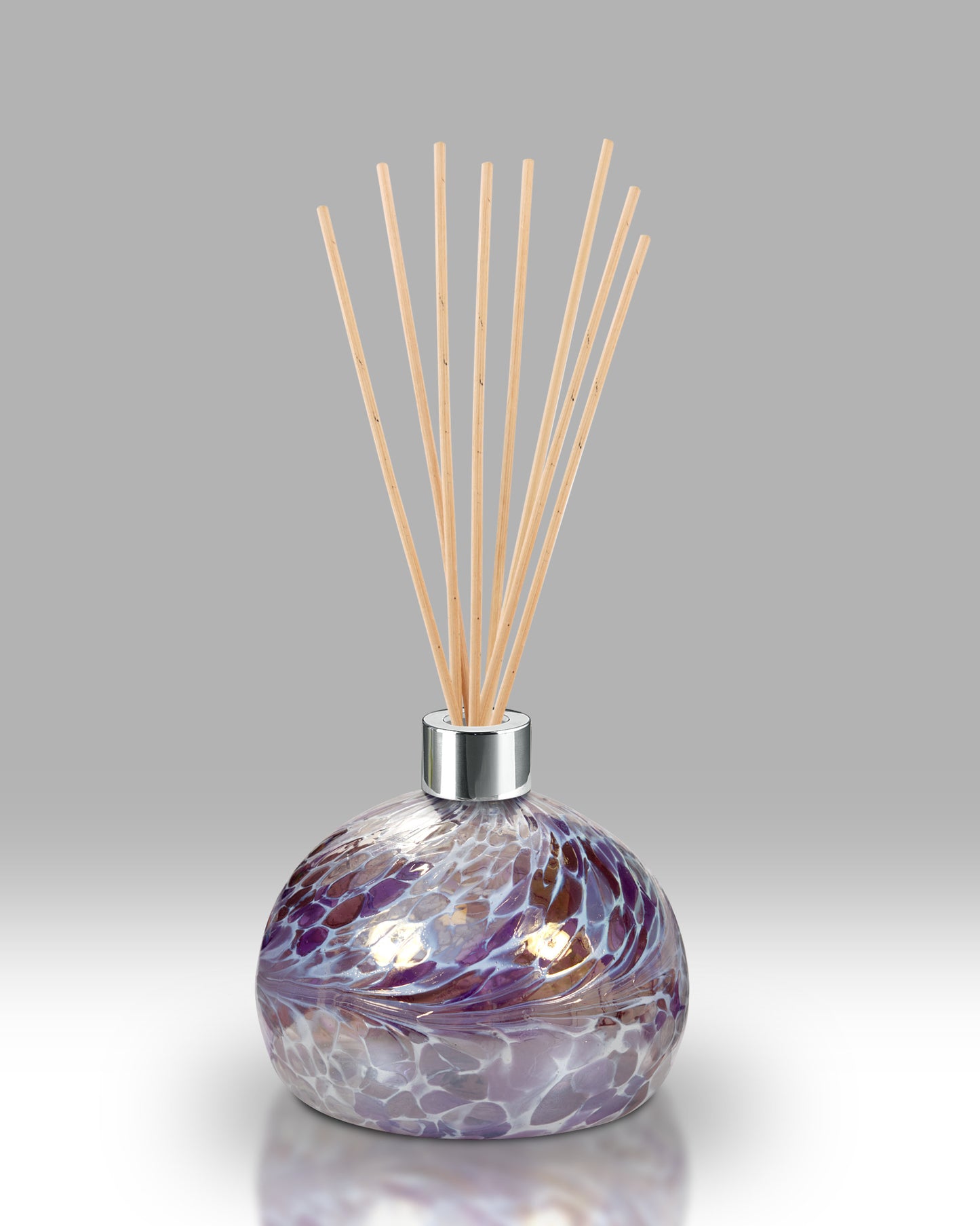 Handmade Blown Glass Dome Reed Diffuser