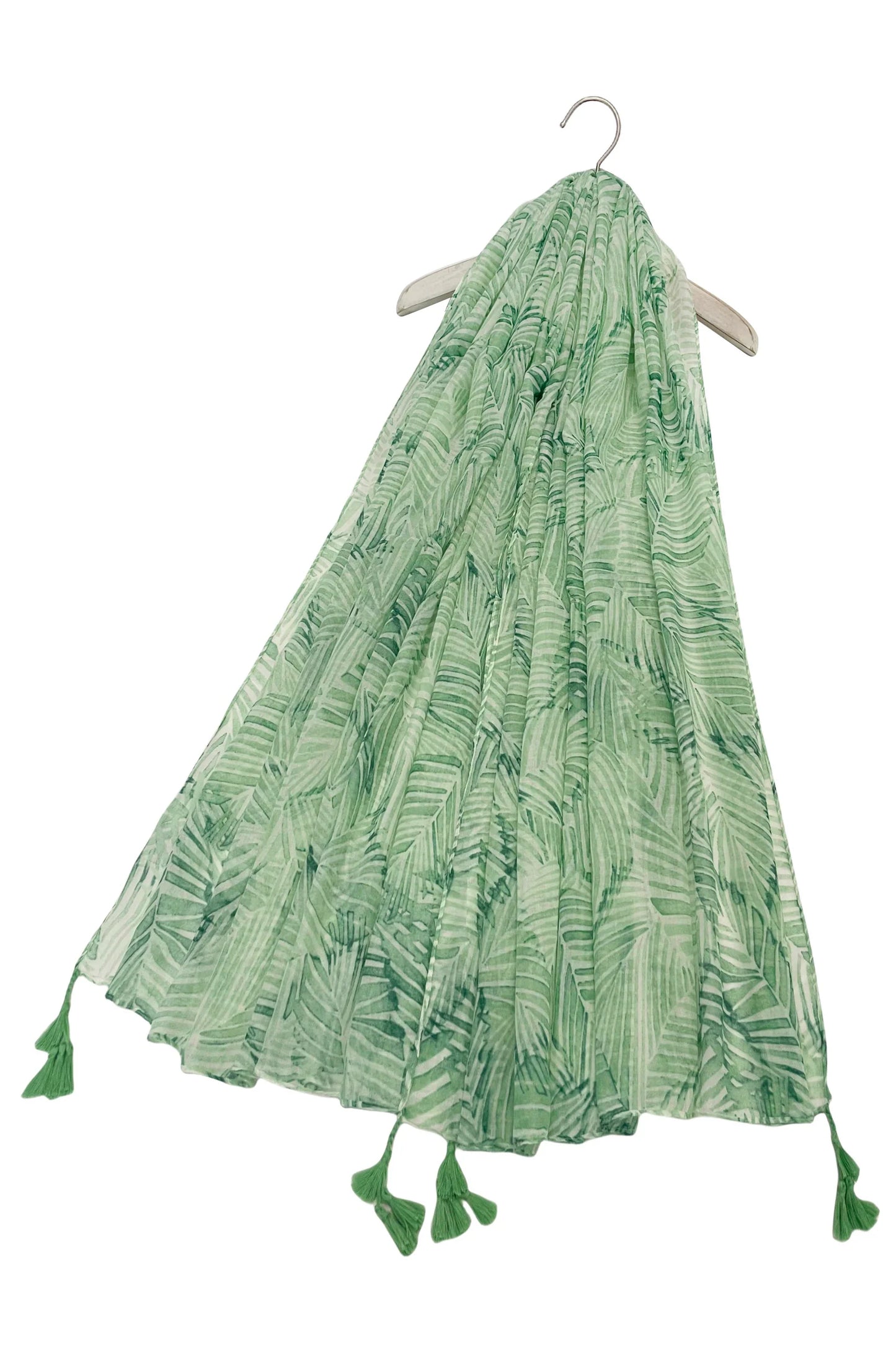 Palm Leaf Lightweight Scarf
