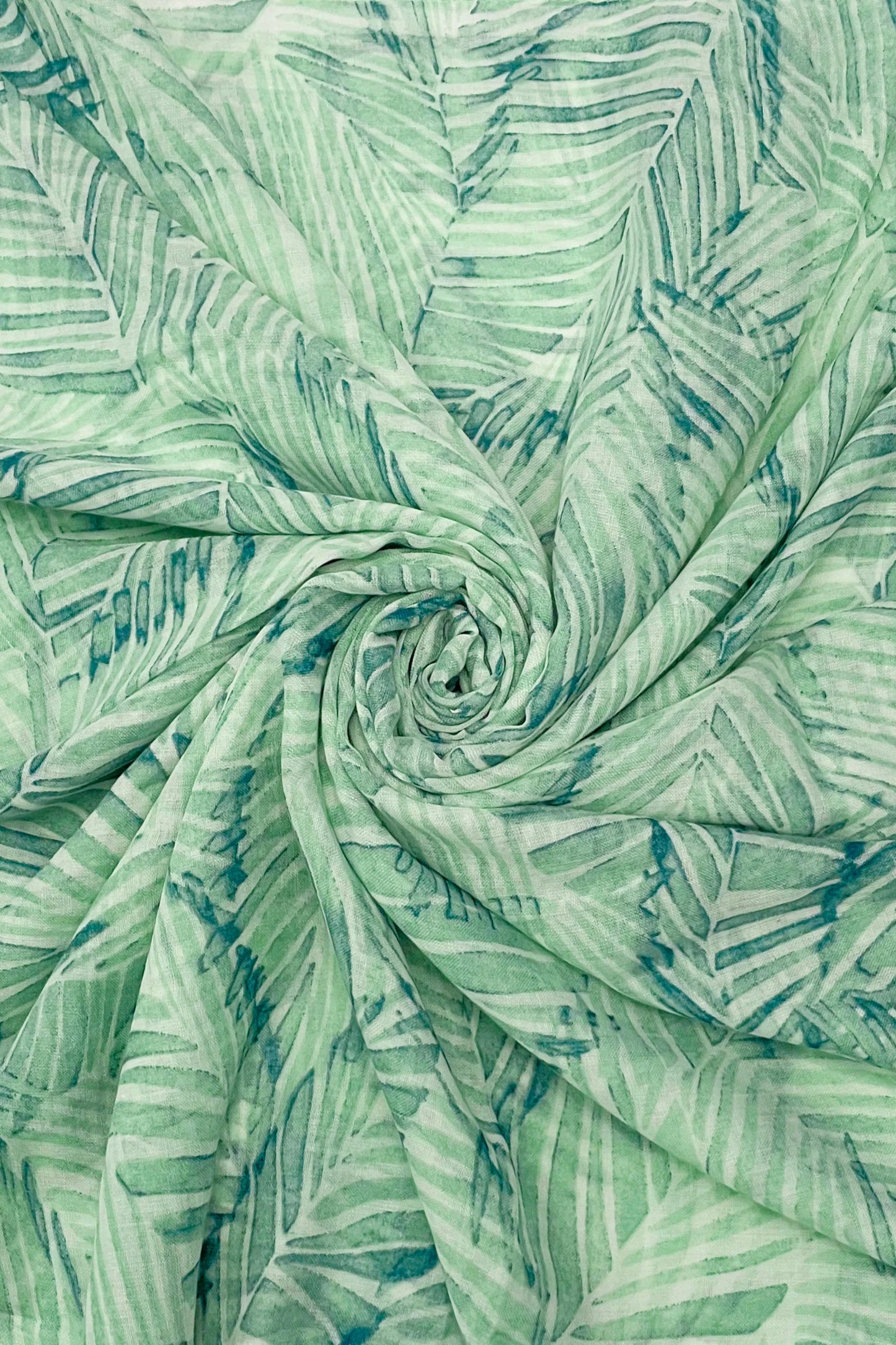 Palm Leaf Lightweight Scarf
