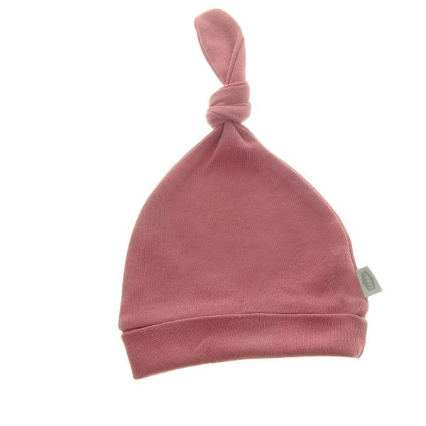 Ziggle Baby Hat: 100% Cotton Top Knot Hat for Newborns to 6 Months