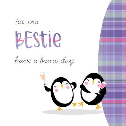 General Friend Happy Birthday Card - Pink Pig Cards