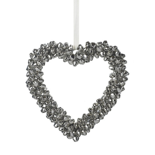 Hanging Bell Heart Decoration