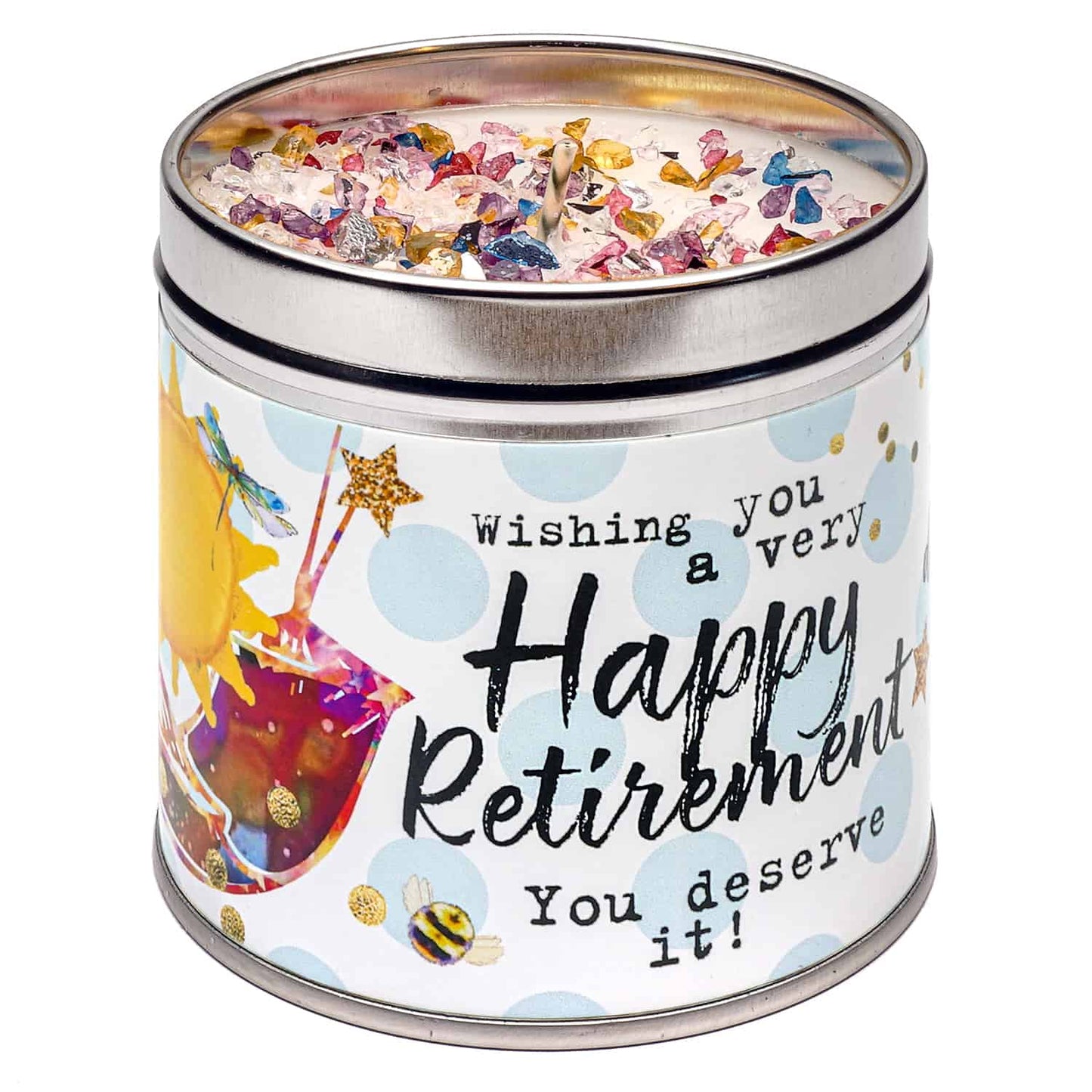 Best Kept Secrets Just Because Candles - Happy Retirement