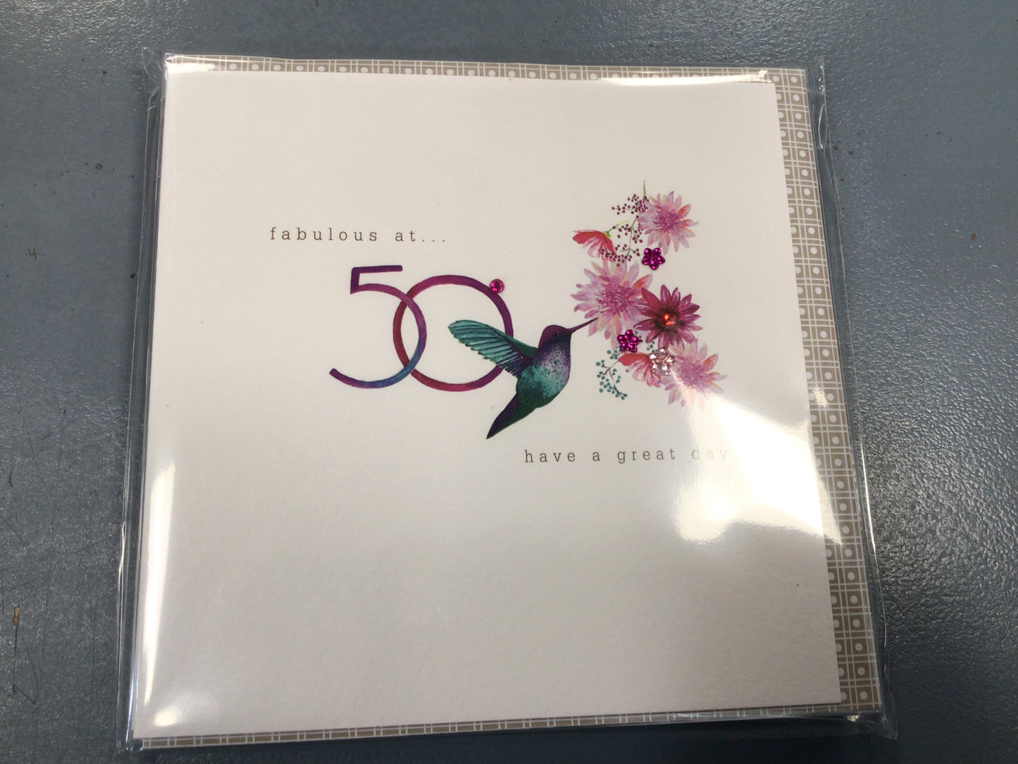 50th Birthday Card - CA