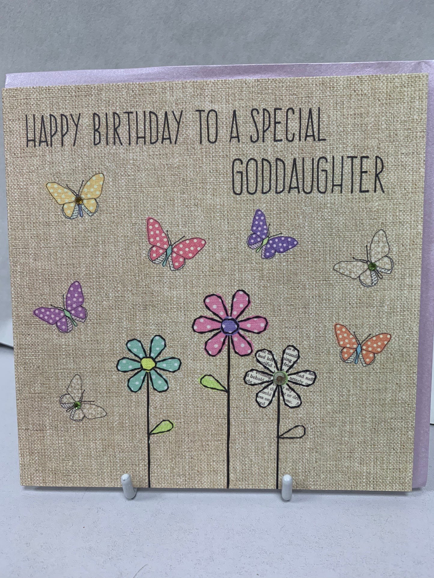 God Daughter Birthday Card- Juniper Tree Card Co - Whimsy