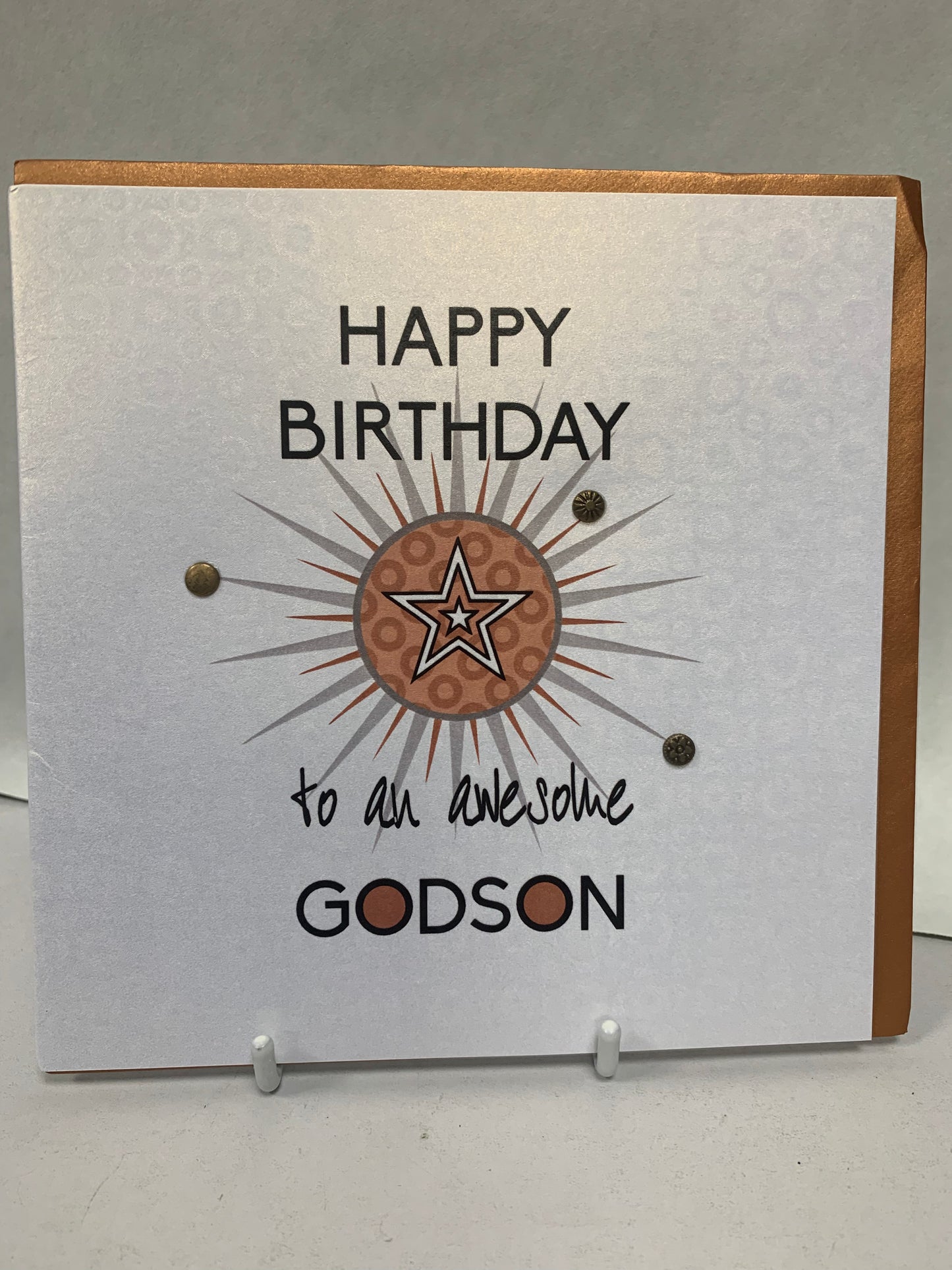 Godson Birthday - Handcrafted