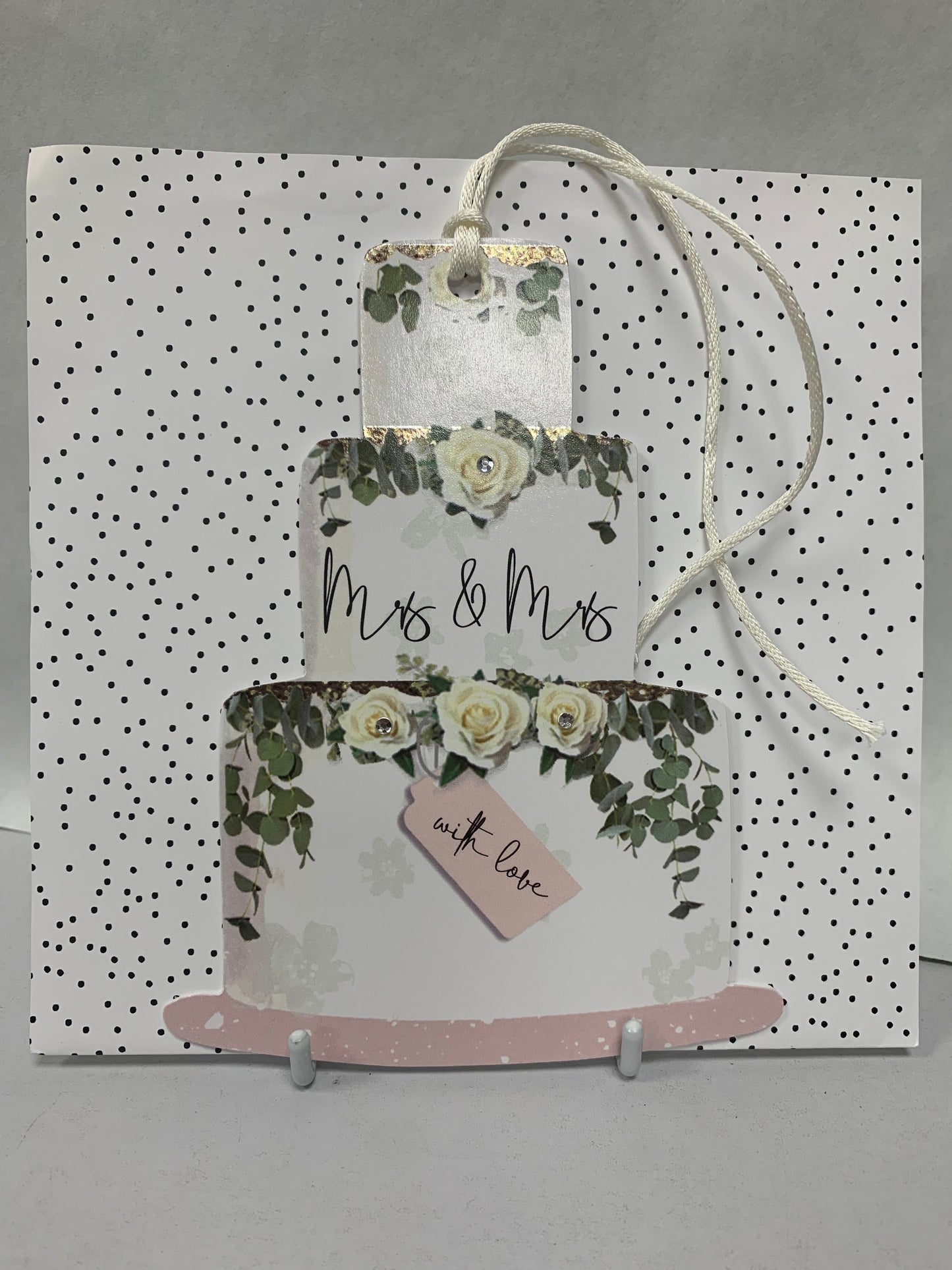 Mrs & Mrs Wedding Day Card - H&G
